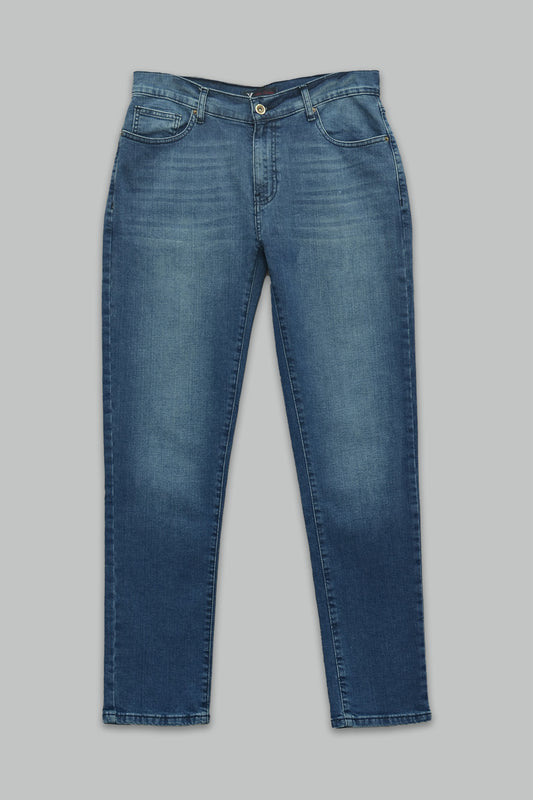 Pantalón de mezclilla slim fit  para hombre