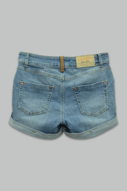 Short de mezclilla para mujer