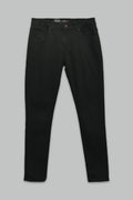Pantalón de mezclilla Negro slim fit  para hombre