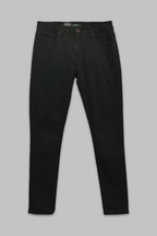 Pantalón de mezclilla Negro slim fit  para hombre