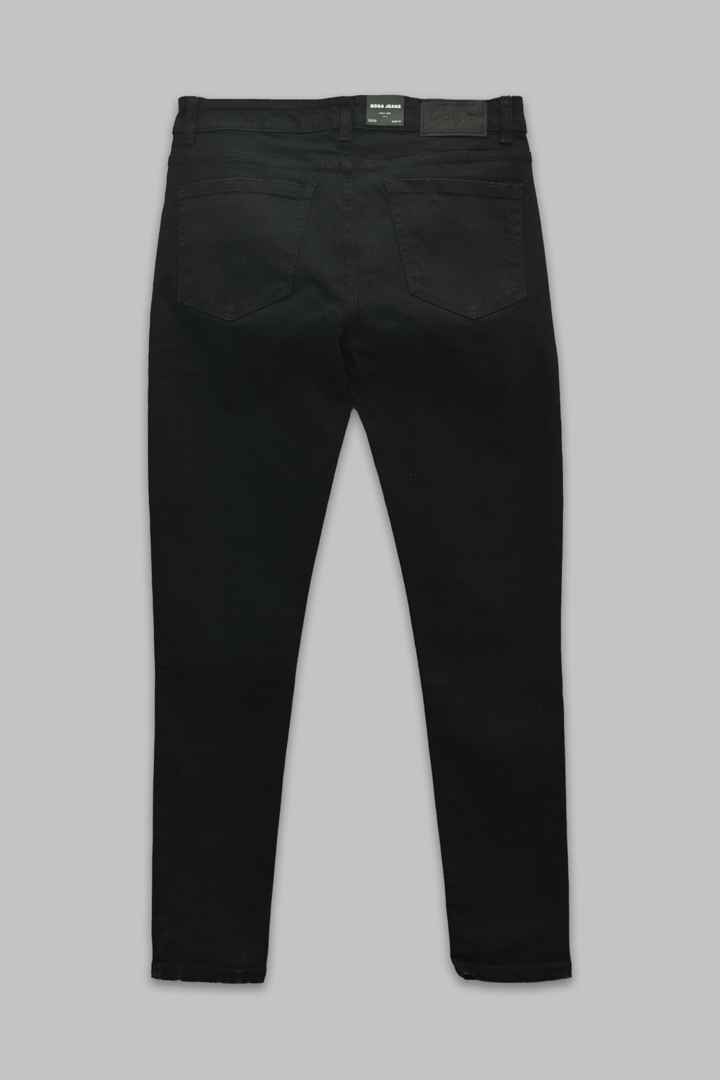 Pantalón de mezclilla Negro slim fit  para hombre