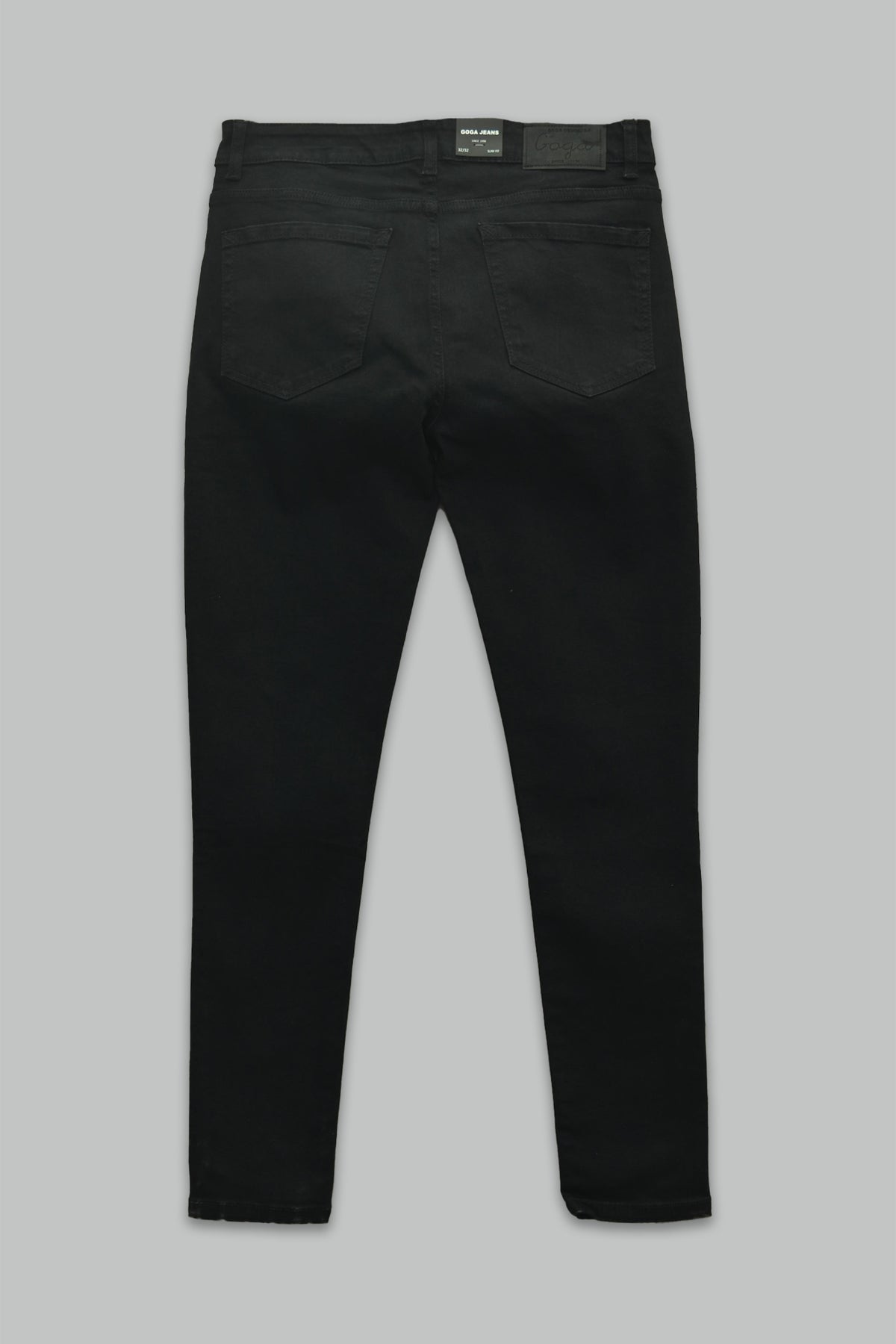 Pantalón de mezclilla Negro slim fit  para hombre