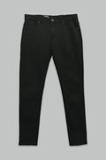 Pantalón de mezclilla Negro slim fit  para hombre