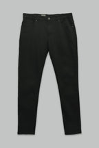 Pantalón de mezclilla Negro slim fit  para hombre