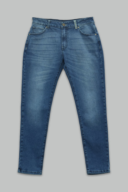 Pantalón de mezclilla slim fit  para hombre