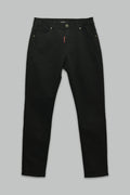 Pantalón de mezclilla Negro slim fit  para hombre