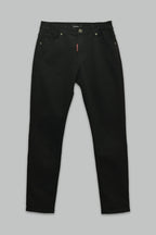Pantalón de mezclilla Negro slim fit  para hombre