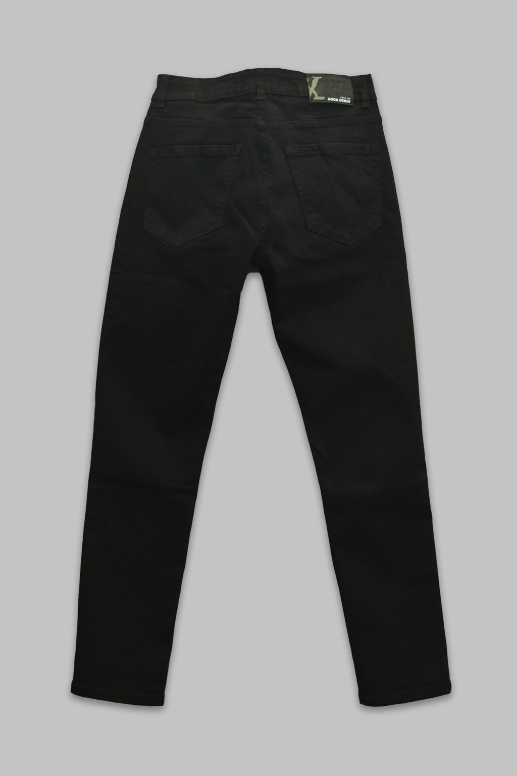 Pantalón de mezclilla Negro slim fit  para hombre