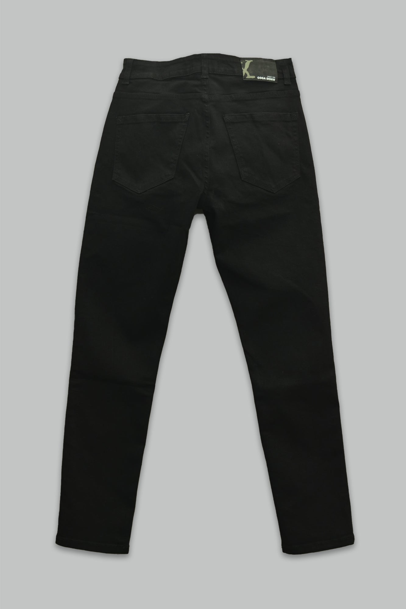 Pantalón de mezclilla Negro slim fit  para hombre