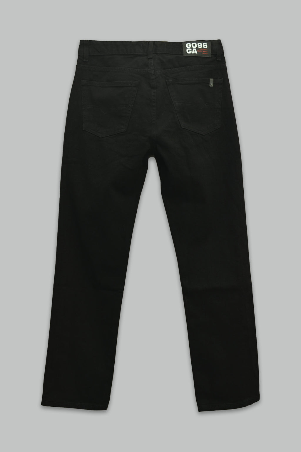 Pantalón Negro de mezclilla Regular Fit para hombre