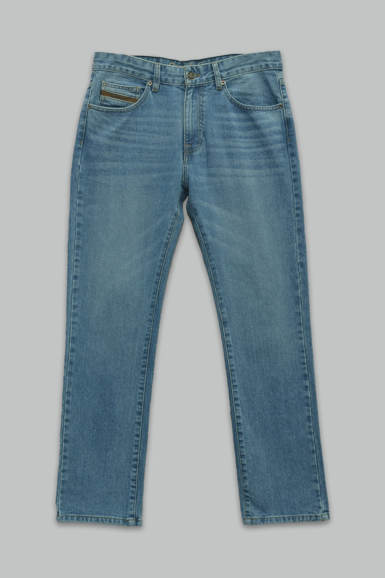 Pantalón de mezclilla Regular Fit para hombre