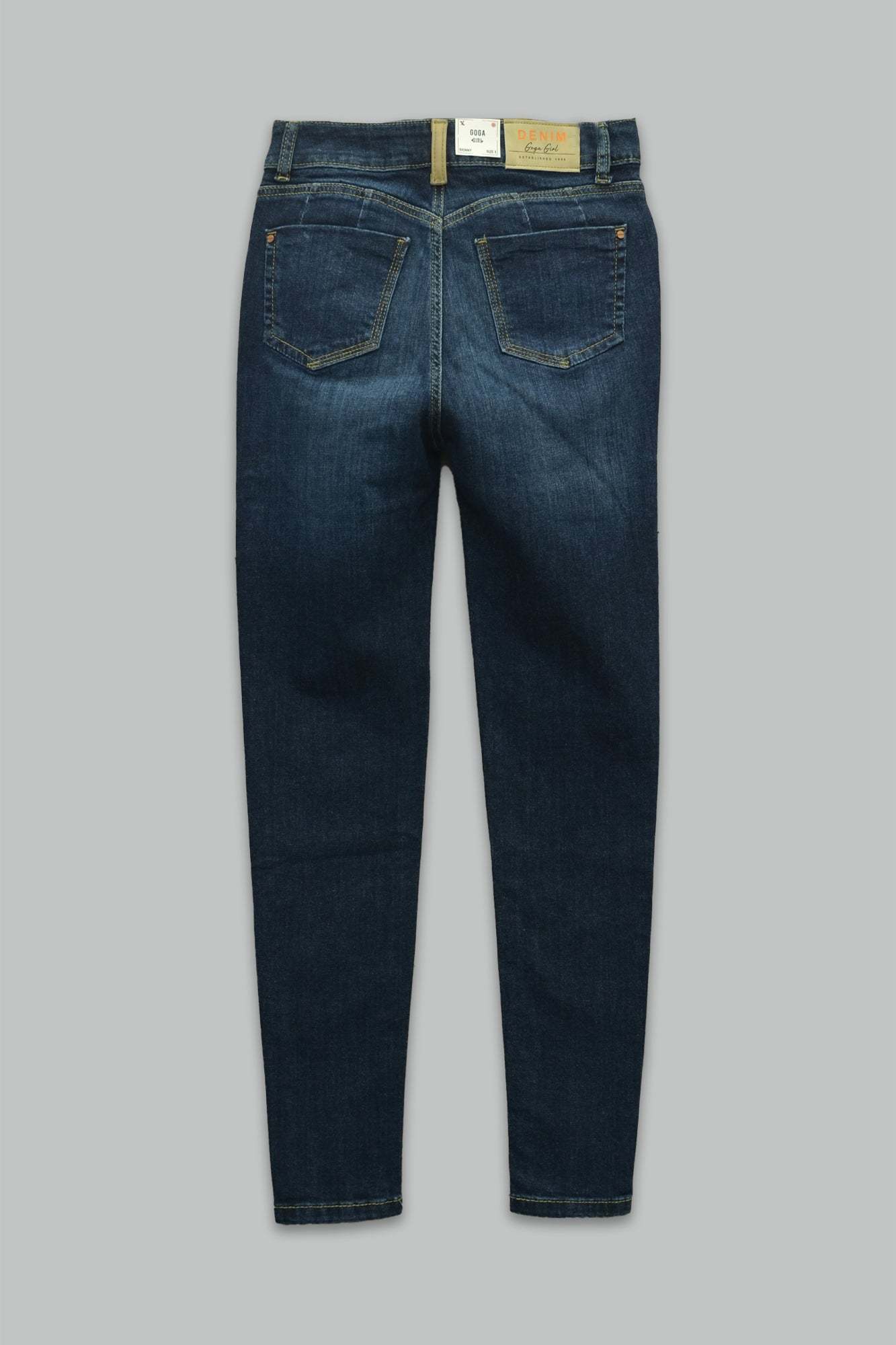 Pantalón skinny fit de mezclilla para mujer