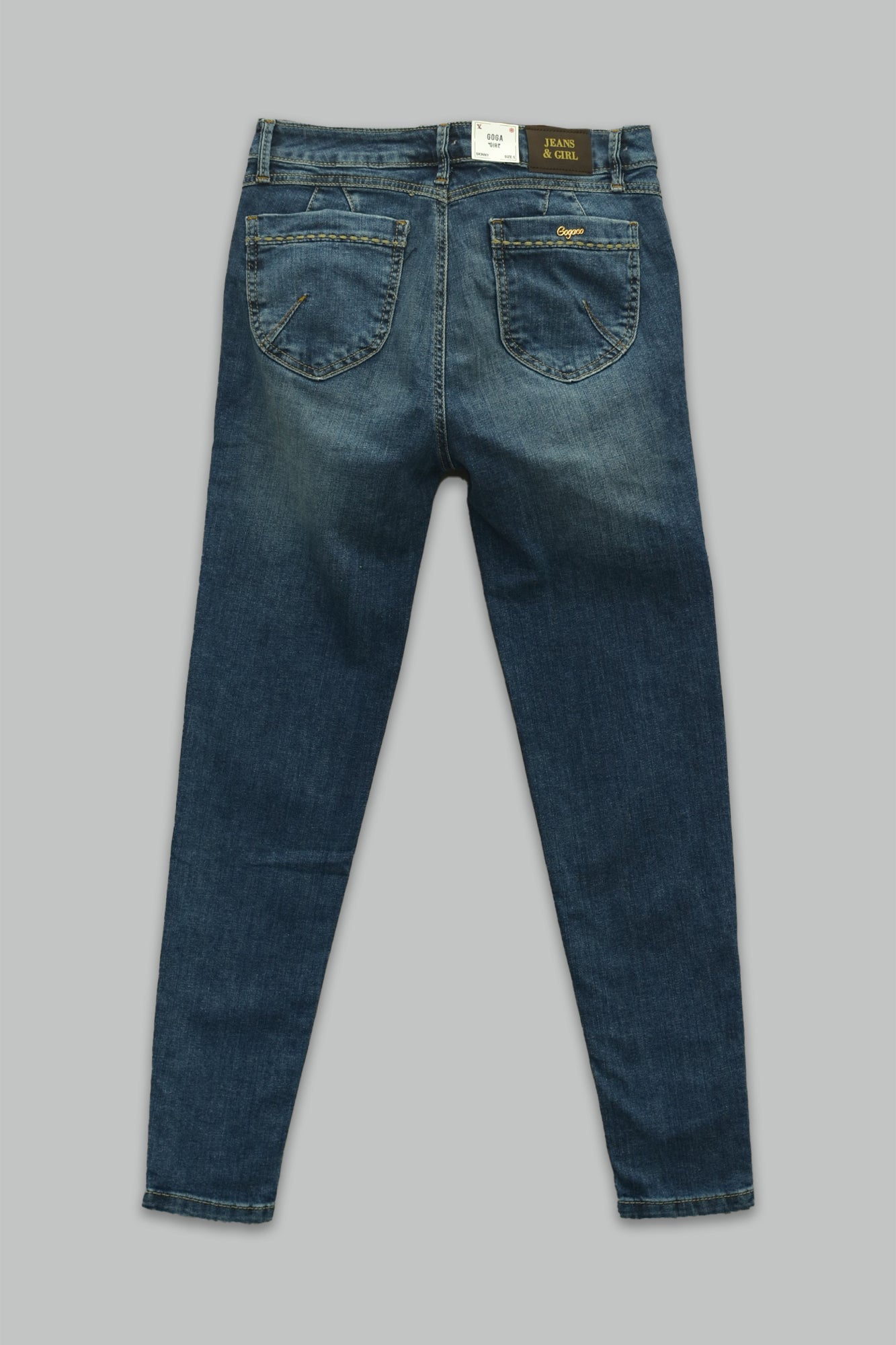 Pantalón skinny fit de mezclilla para mujer