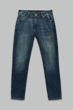 Pantalón de mezclilla slim fit  para hombre