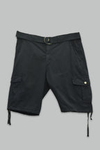 Bermuda de gabardina Cargo con Cinturon para hombre