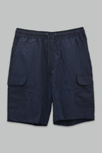 Bermuda de gabardina Cargo para hombre