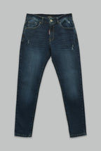 Pantalón de mezclilla slim fit  para hombre