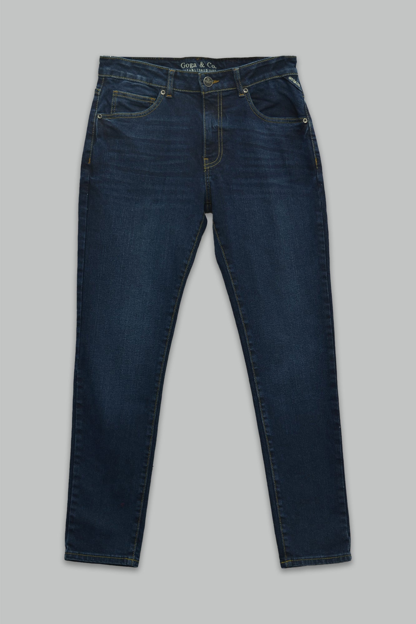 Pantalón de mezclilla slim fit  para hombre