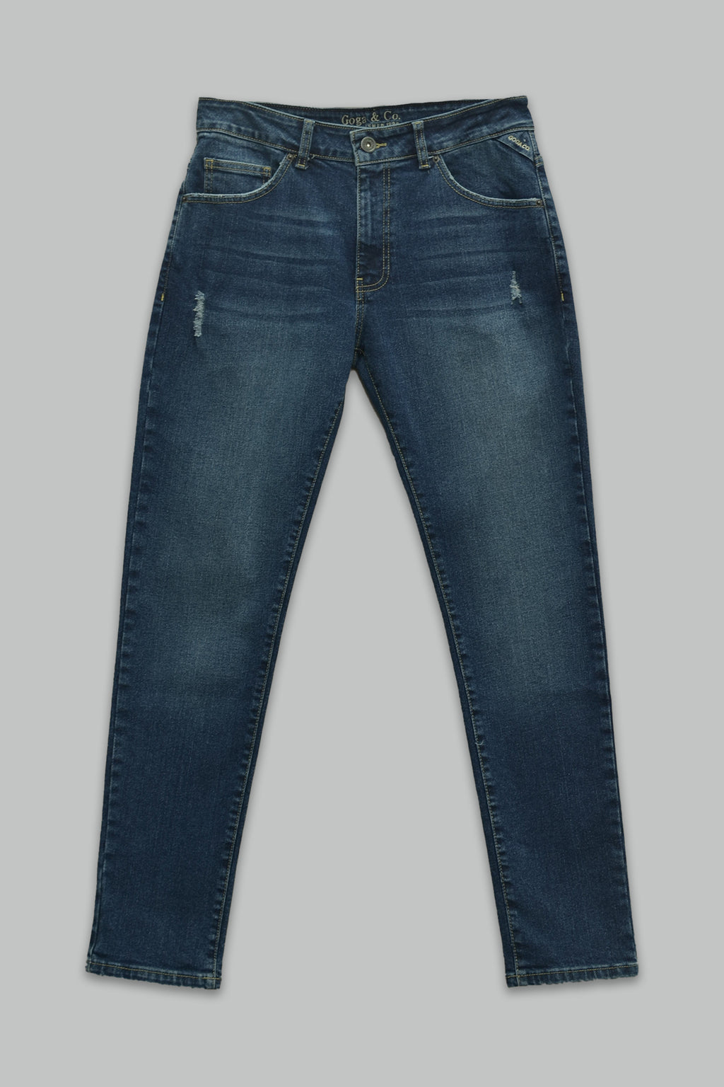 Pantalón de mezclilla slim fit  para hombre