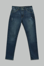 Pantalón de mezclilla slim fit  para hombre