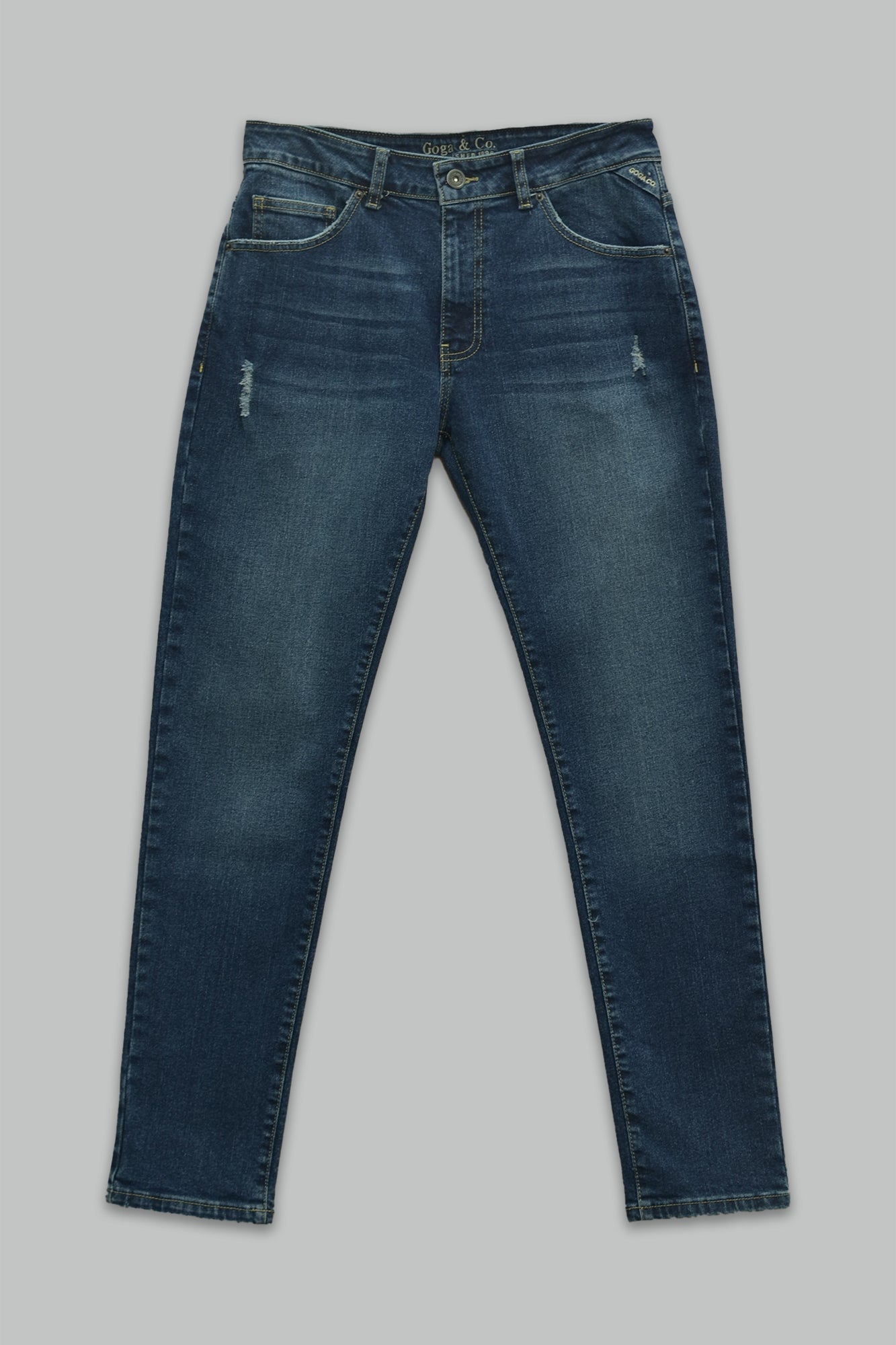 Pantalón de mezclilla slim fit  para hombre