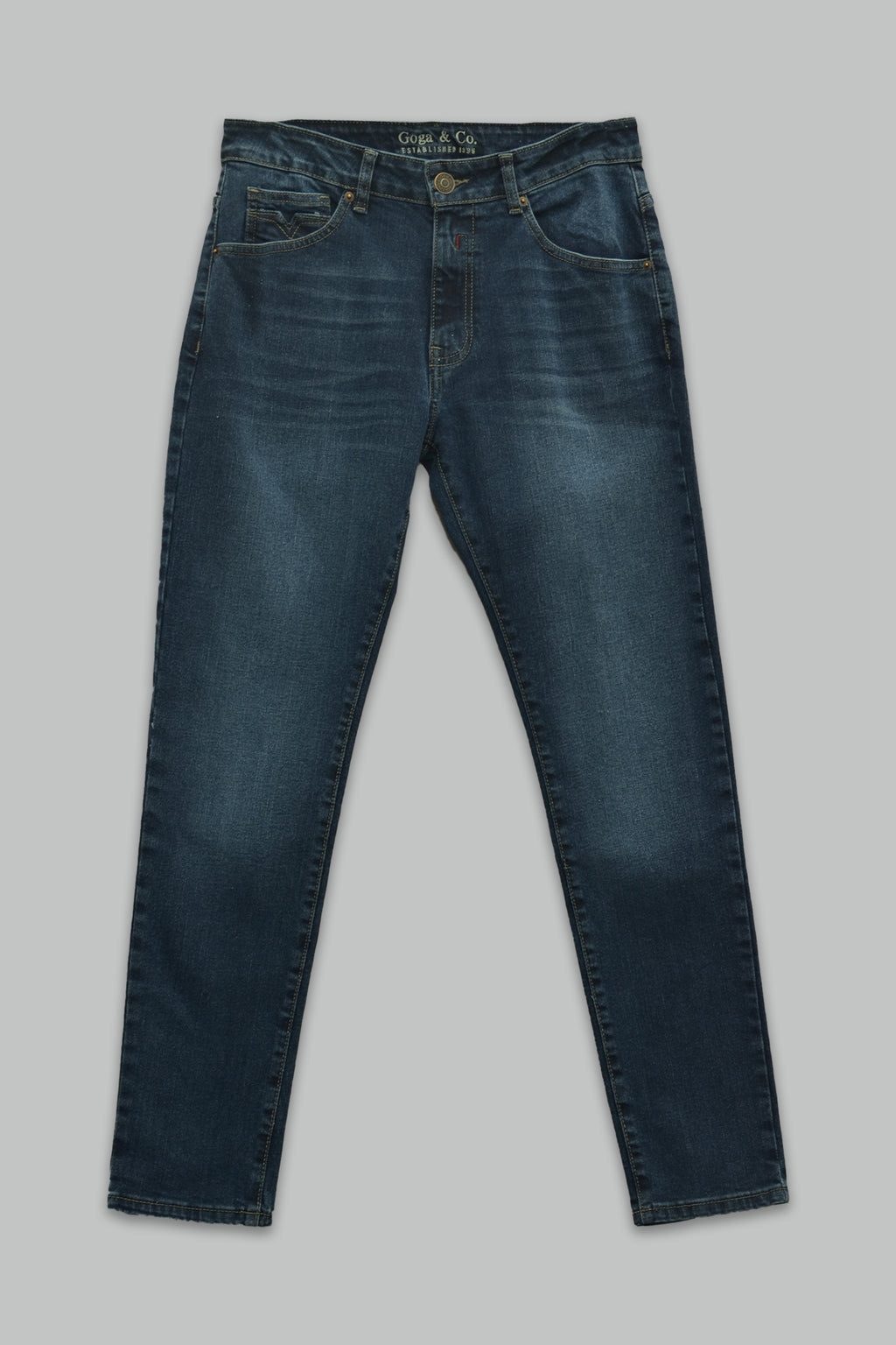 Pantalón de mezclilla slim fit  para hombre