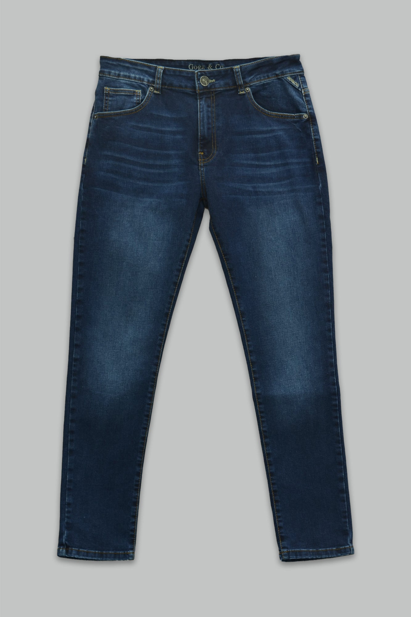 Pantalón de mezclilla slim fit  para hombre