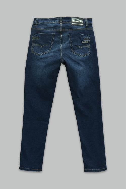 Jeans Goga & Co. Slim Fit Lavado Índigo 5 Bolsillos
