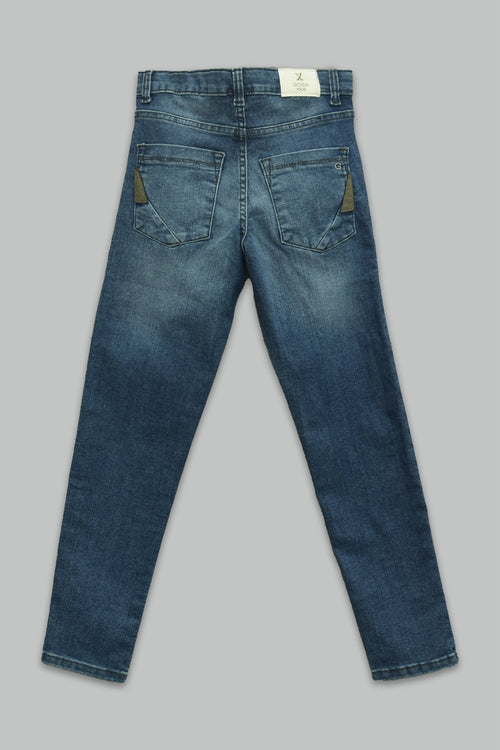 Jeans Goga Slim Fit Stretch Lavado Medio Tallas 4-16
