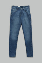 Pantalón skinny fit de mezclilla para mujer