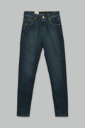 Pantalón skinny fit de mezclilla para mujer