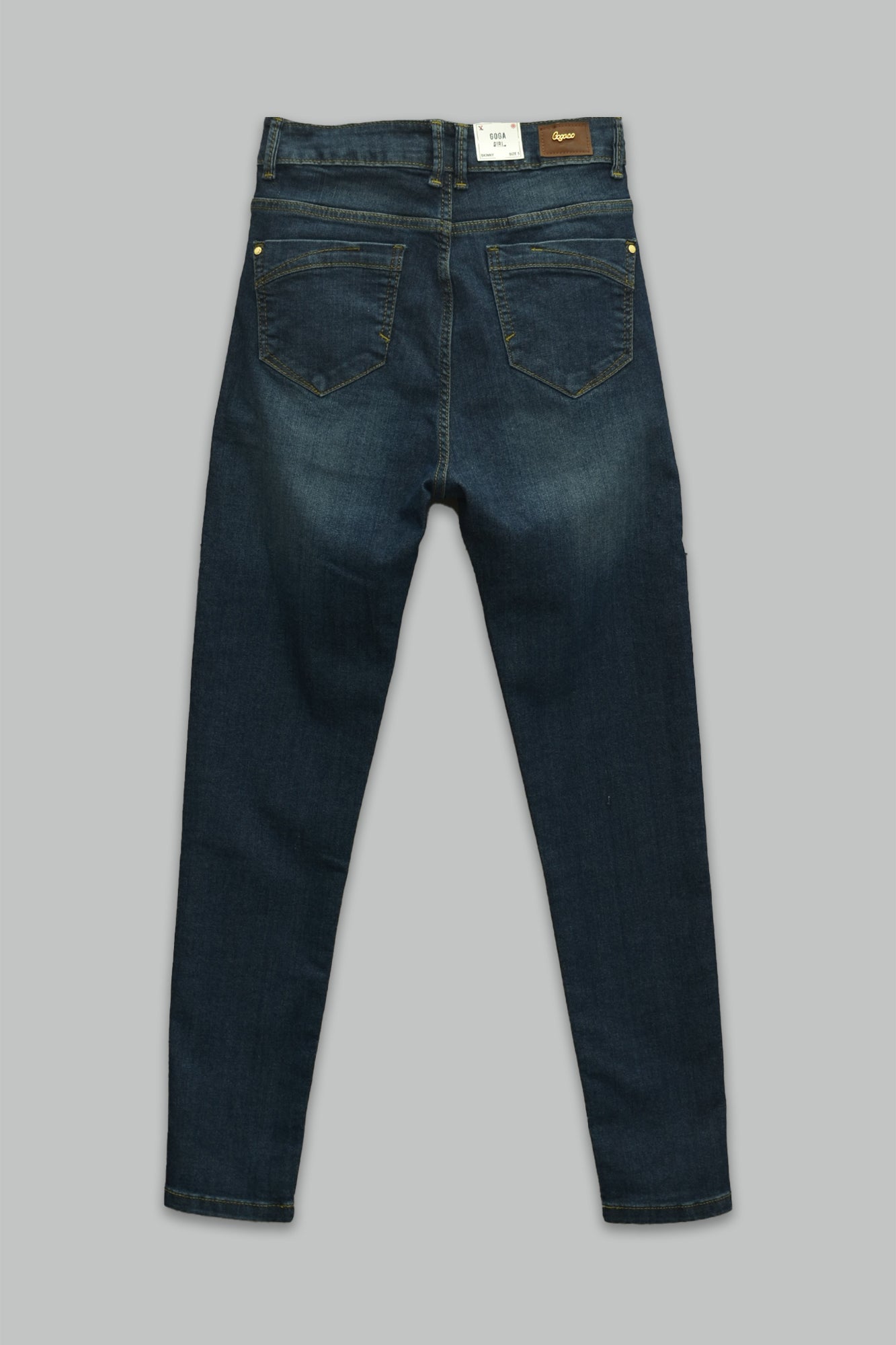 Pantalón skinny fit de mezclilla para mujer