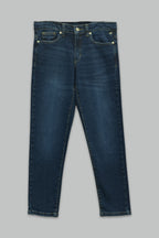 Pantalón de mezclilla slim fit Stretch para niño