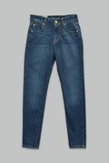 Pantalón skinny fit de mezclilla para mujer