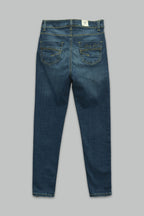 Pantalón skinny fit de mezclilla para mujer