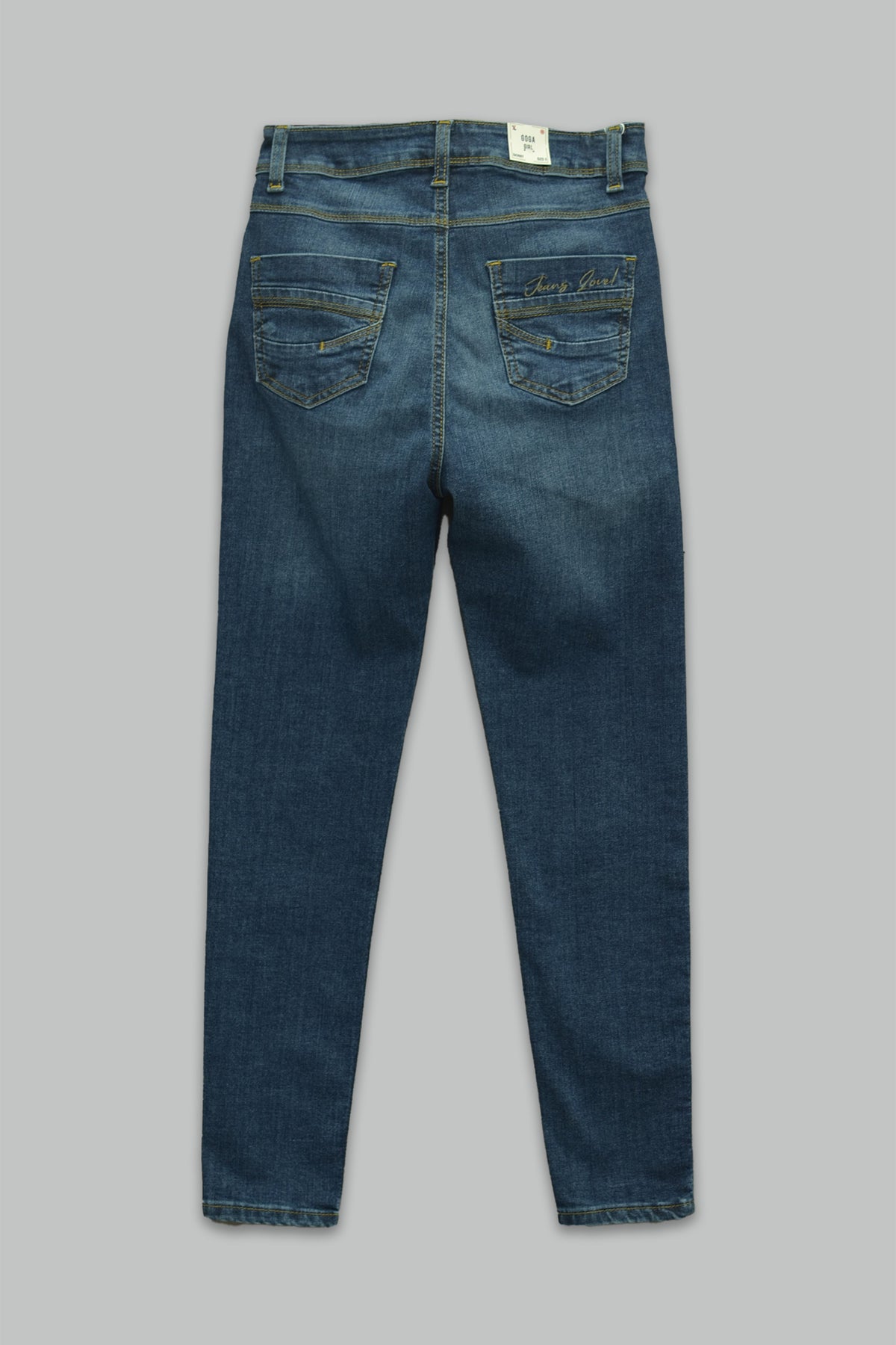 Pantalón skinny fit de mezclilla para mujer