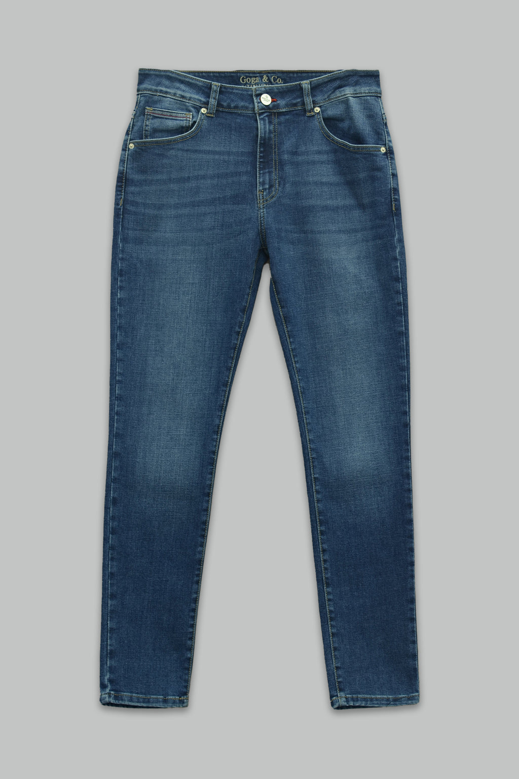 Pantalón de mezclilla slim fit  para hombre