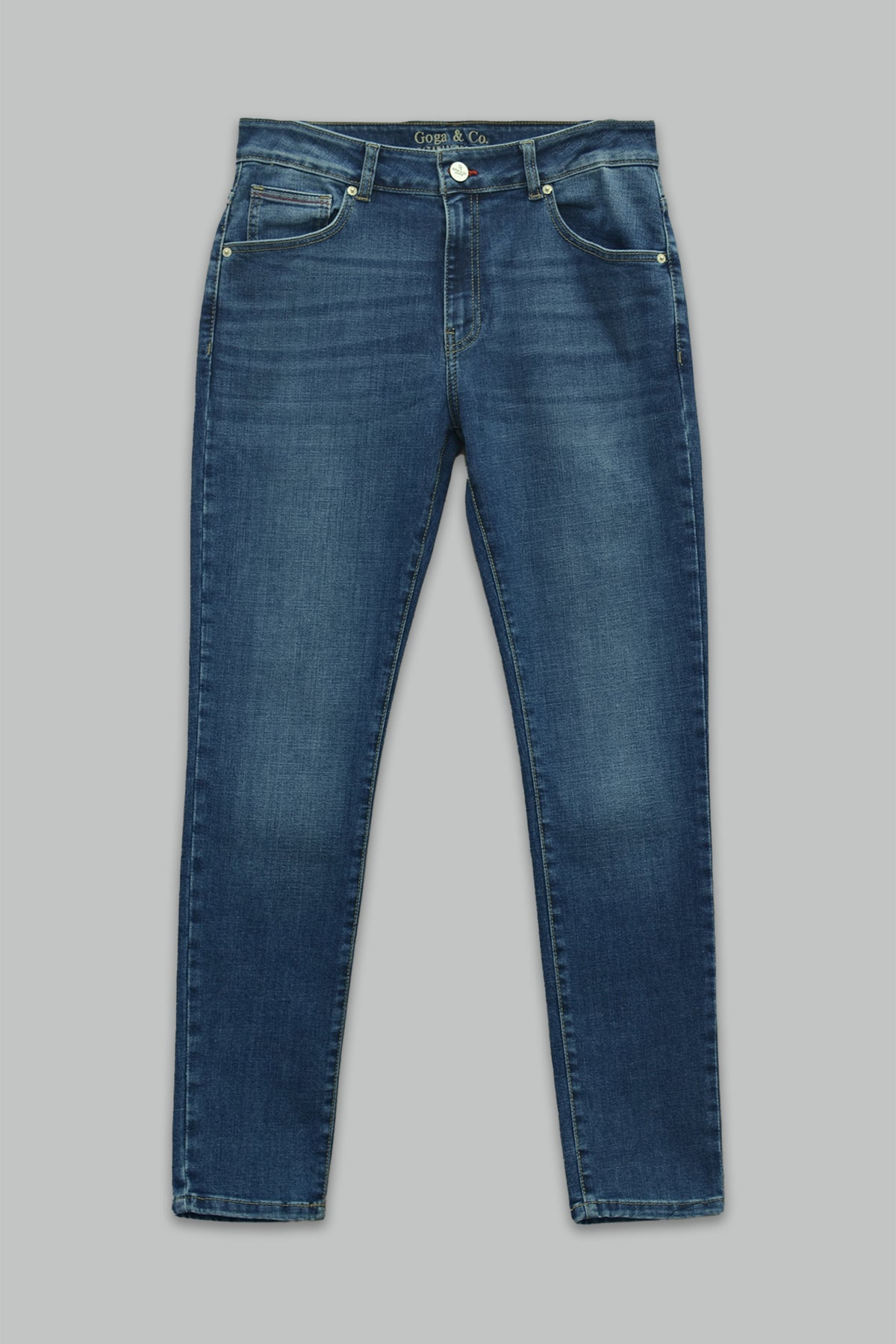 Pantalón de mezclilla slim fit  para hombre