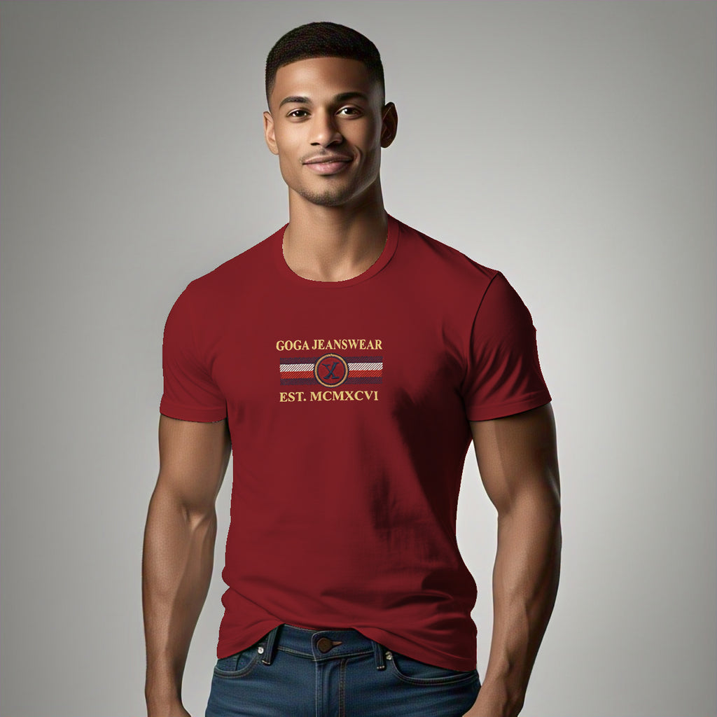 Playera  Bordada y Estampada para hombre.