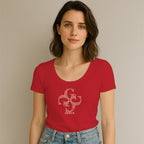 Playera Bordada para mujer.