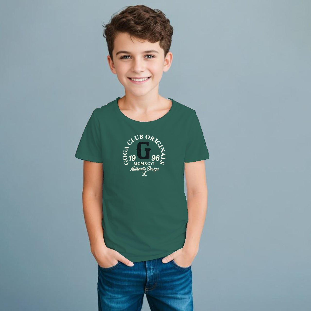Playera Estampada/Bordada para niño.