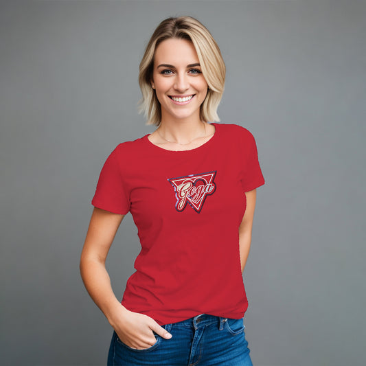 Playera con Lentejuela y Bordado para mujer.