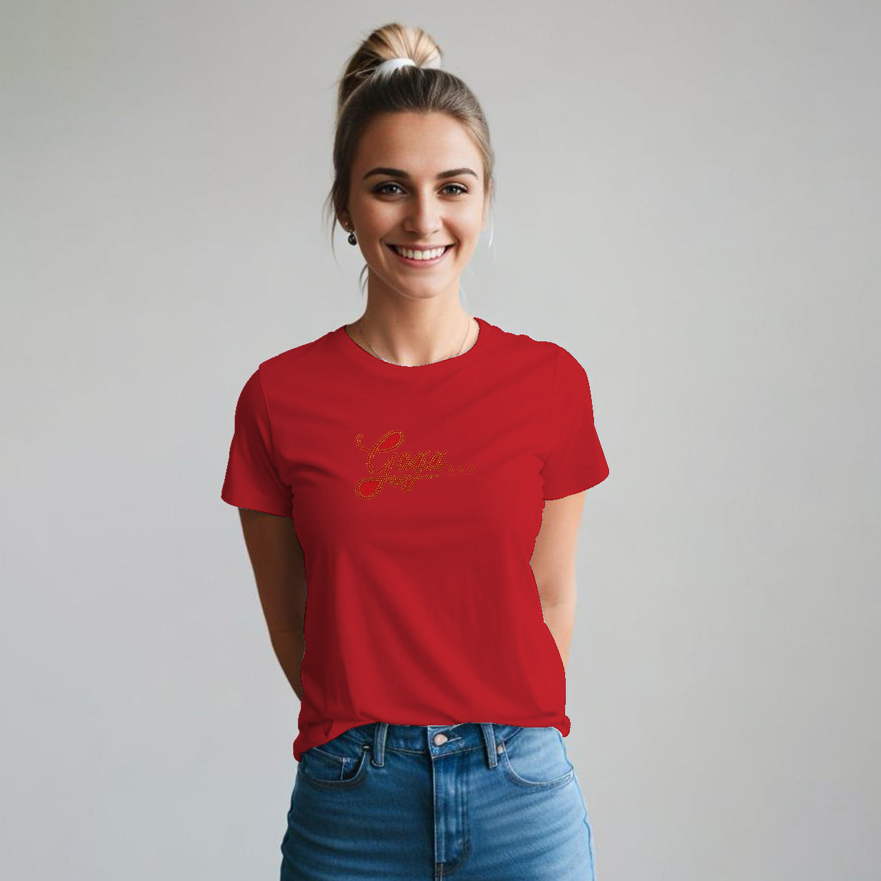 Playera de Brillos para Mujer
