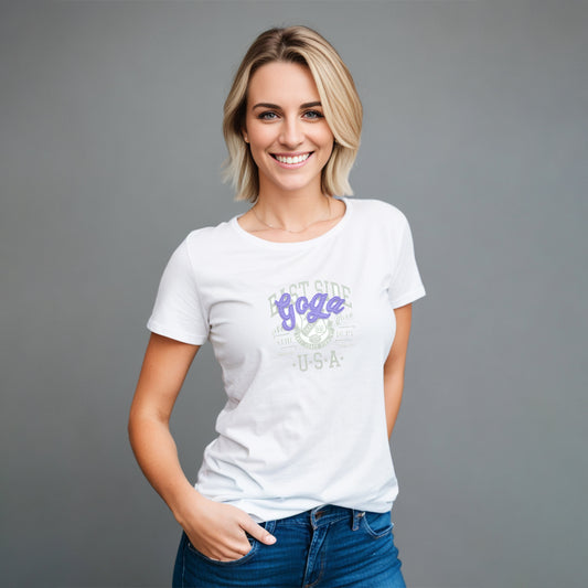 Playera Estampada/Bordada para mujer