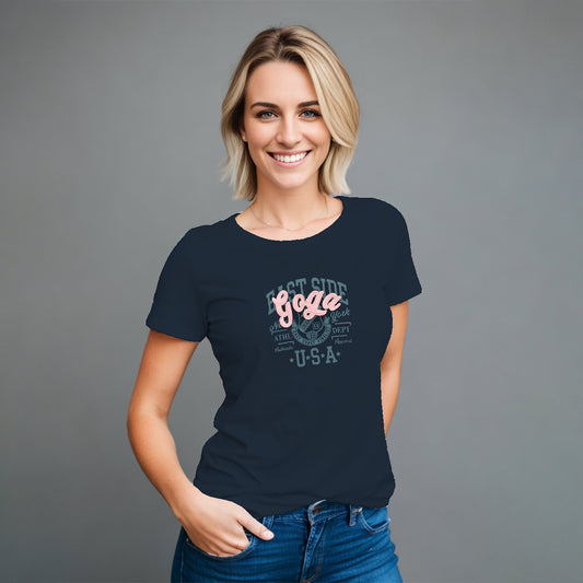 Playera Estampada/Bordada para mujer