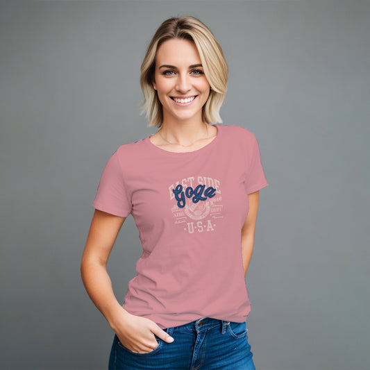 Playera Estampada/Bordada para mujer