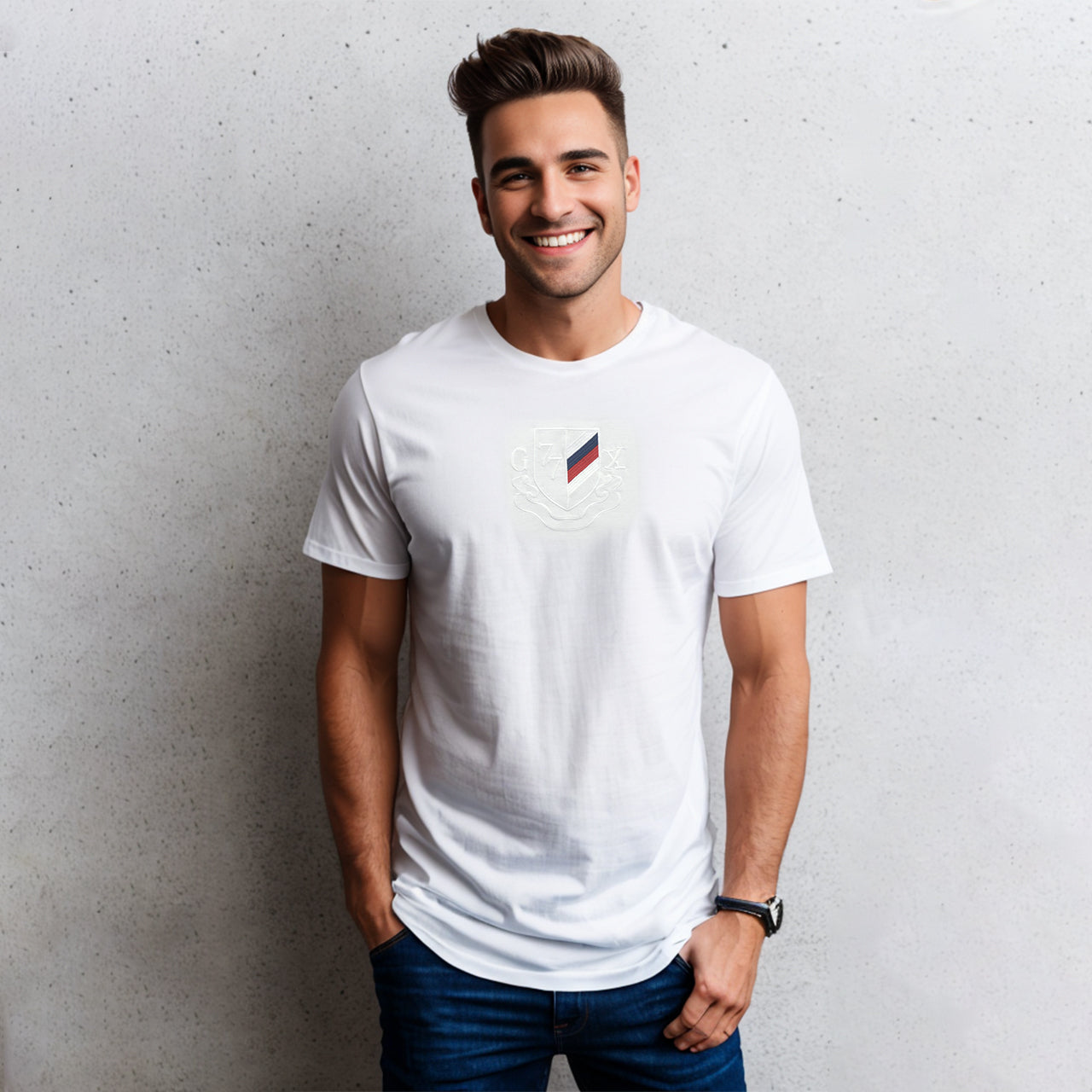Playera Bordada para hombre.