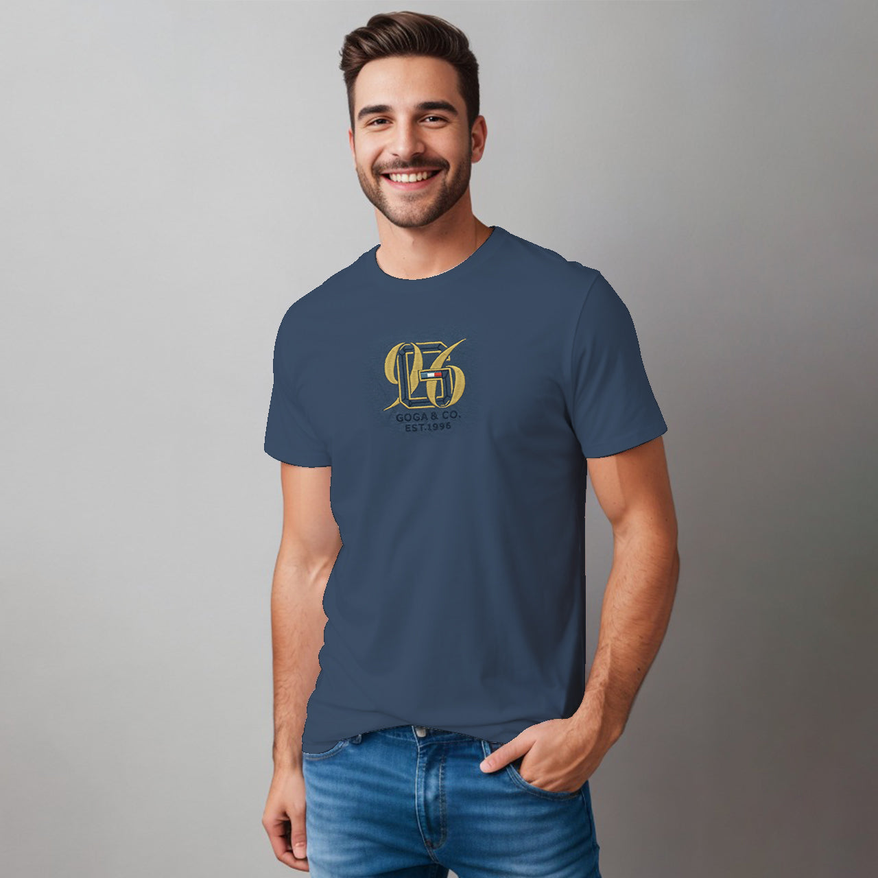 Playera Bordada para hombre.