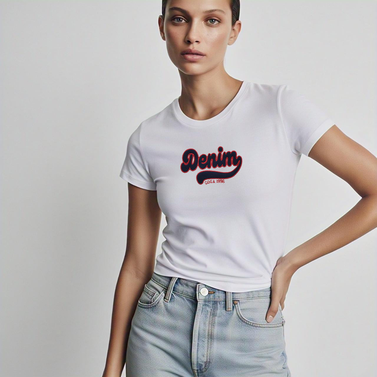 Playera Bordada para mujer.