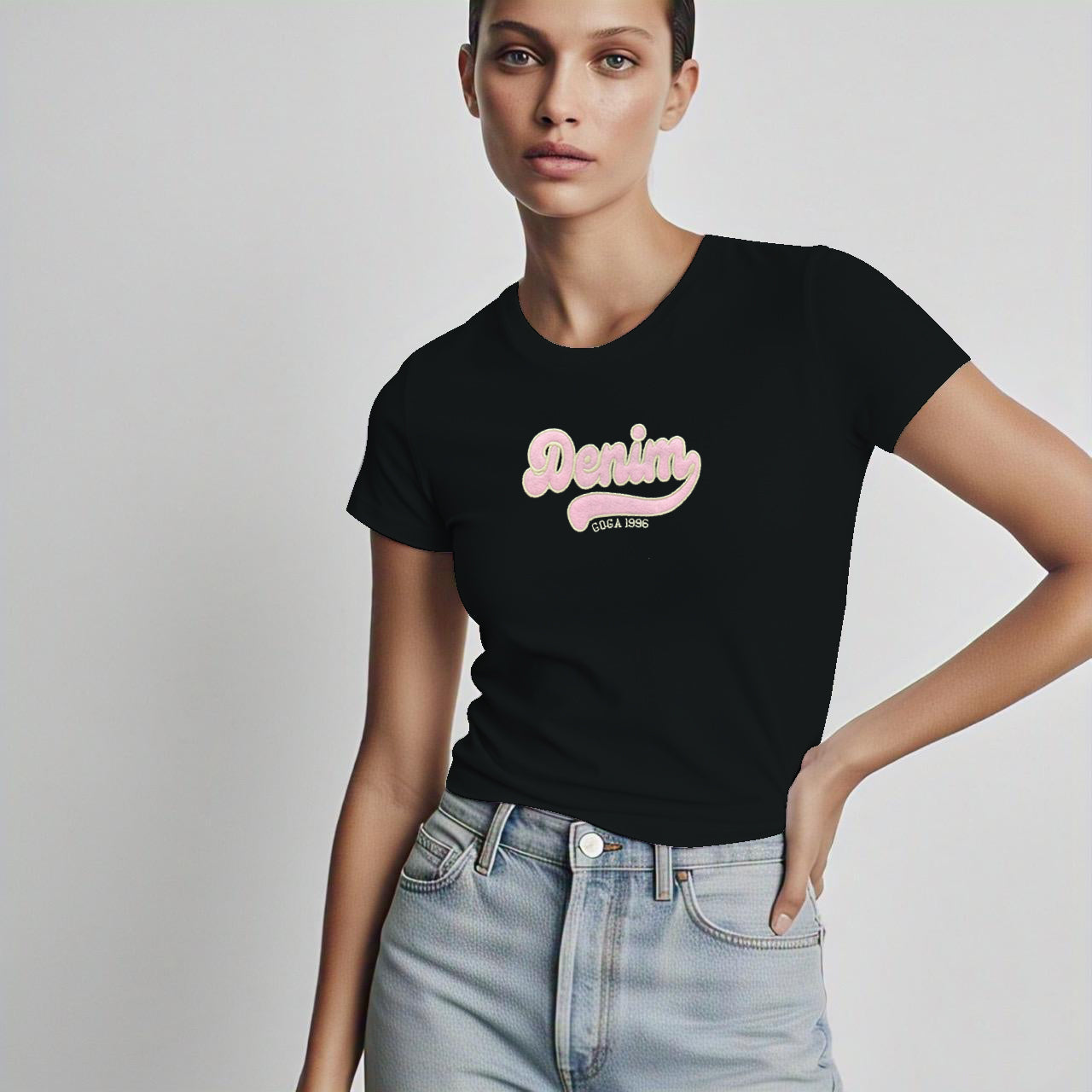 Playera Bordada para mujer.